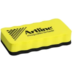 Brosse magnétique ARTLINE - pour tableaux blancs - corps mousse - disponible dans différentes couleurs