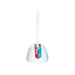 Brosserie Thomas - Porte + brosse WC blanc