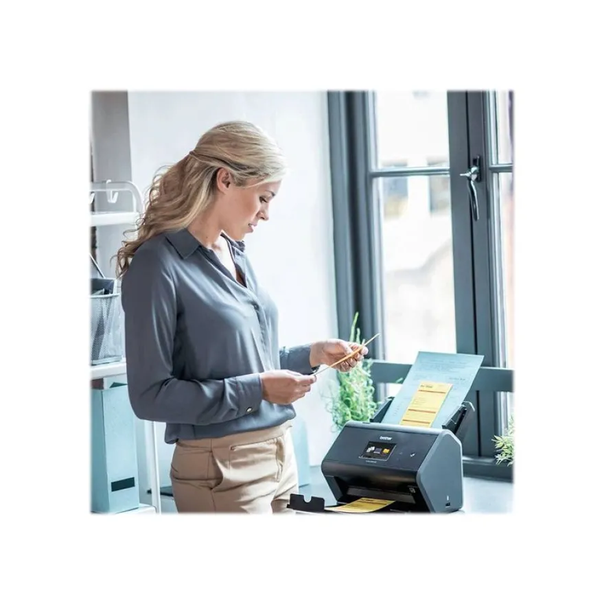 Brother ADS -2800W - scanner de documents A4 - USB 2.0, Wifi - 600 ppp x 600 ppp - 30ppm