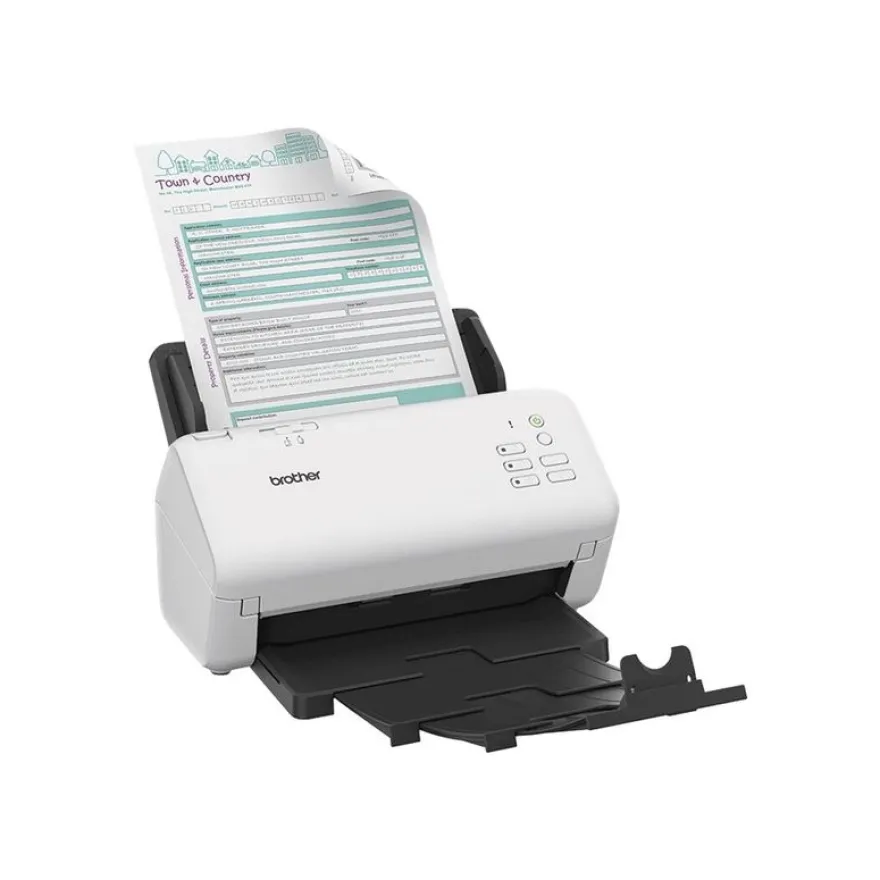 Brother ADS-4300N - scanner de documents A4 - USB 3.0 - 1200 ppp x 1200ppp - 40ppm