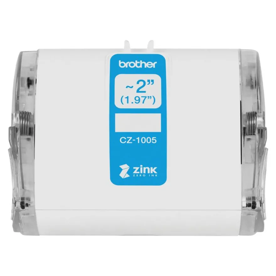 Brother CZ-15 - Ruban d'étiquettes auto-adhésives - 1 rouleau (5 mm x 5 m) - couleurs