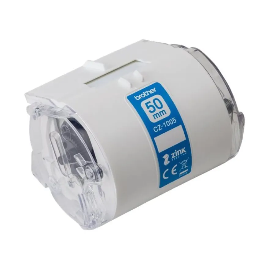 Brother CZ-15 - Ruban d'étiquettes auto-adhésives - 1 rouleau (5 mm x 5 m) - couleurs