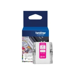 Brother CZ-14 - Ruban d'étiquettes auto-adhésives - 1 rouleau (25 mm x 5 m) - couleurs