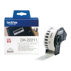 Brother DK-22211 - Rouleau d'étiquettes (2,9 cm x 15,2 m) - blanc