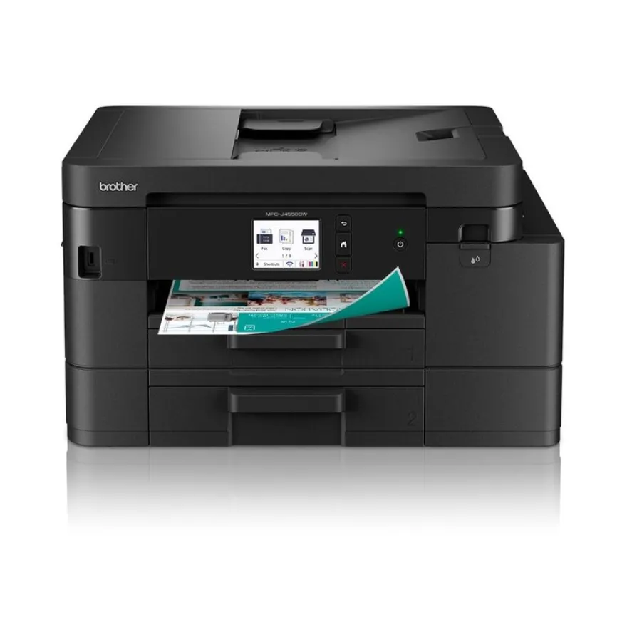 Brother MFC-J4550DW - imprimante multifonction jet d'encre couleur A4 - USB 2.0, LAN, Wi-Fi(n)
