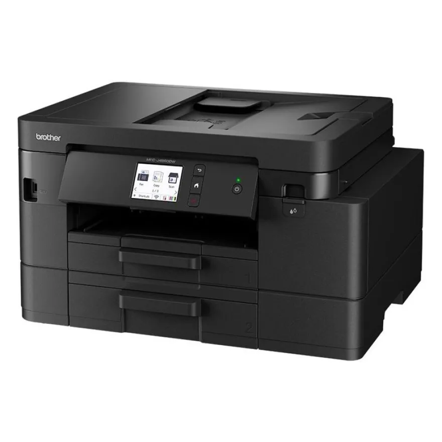 Brother MFC-J4550DW - imprimante multifonction jet d'encre couleur A4 - USB 2.0, LAN, Wi-Fi(n)
