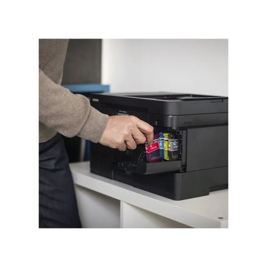Brother MFC-J4550DW - imprimante multifonction jet d'encre couleur A4 - USB 2.0, LAN, Wi-Fi(n)