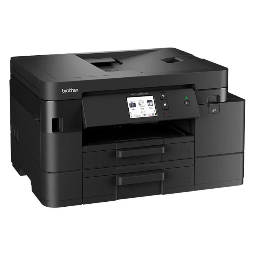 Brother MFC-J4550DW - imprimante multifonction jet d'encre couleur A4 - USB 2.0, LAN, Wi-Fi(n)