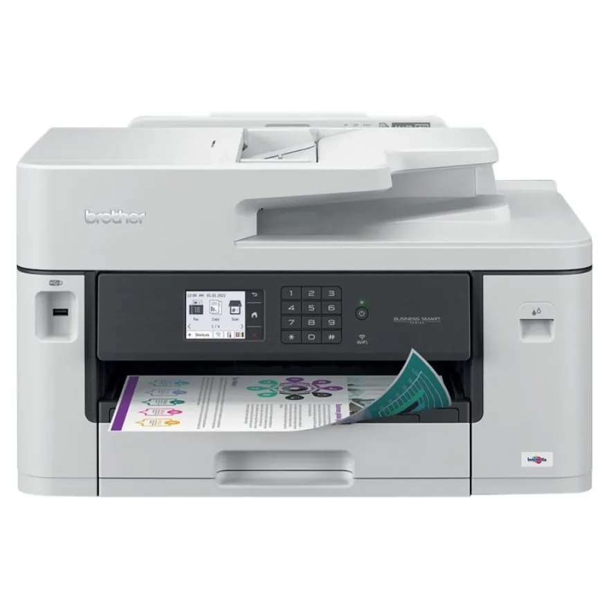 Brother MFC-J5345DW - imprimante multifonction jet d'encre couleur A3 - USB 2.0, LAN, Wi-Fi(n), hôte USB 2.0