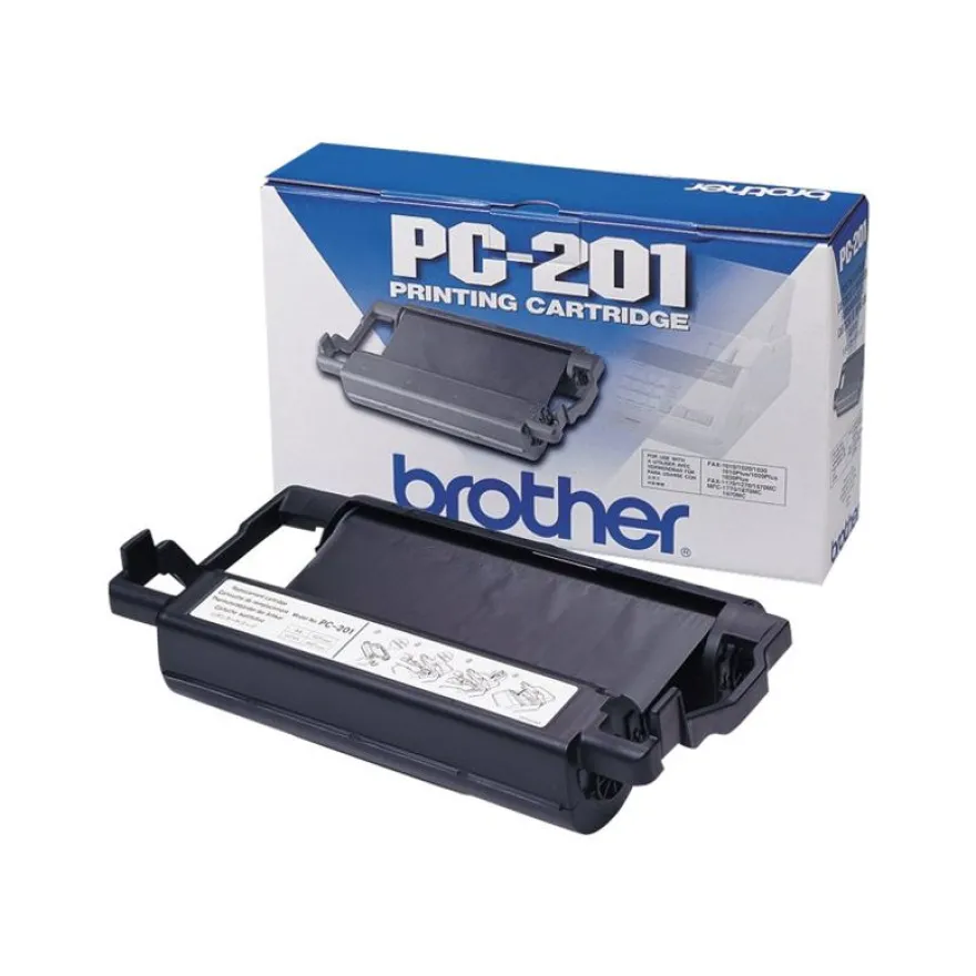 Brother PC201 - noir - ruban d'impression original