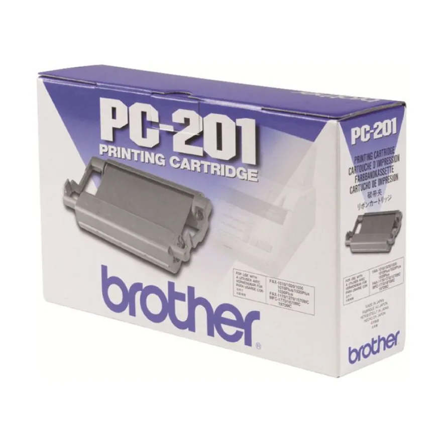 Brother PC201 - noir - ruban d'impression original
