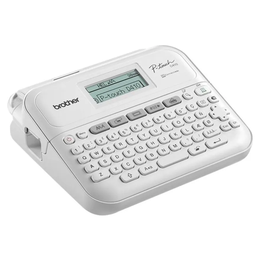Brother P-Touch PT-D410VP - Étiqueteuse - monochrome - transfert thermique