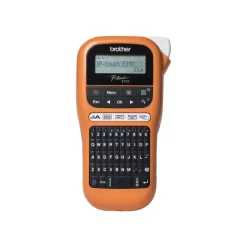 Brother P-Touch PT-E110VP - imprimante d'étiquettes monochrome - impression par transfert thermique