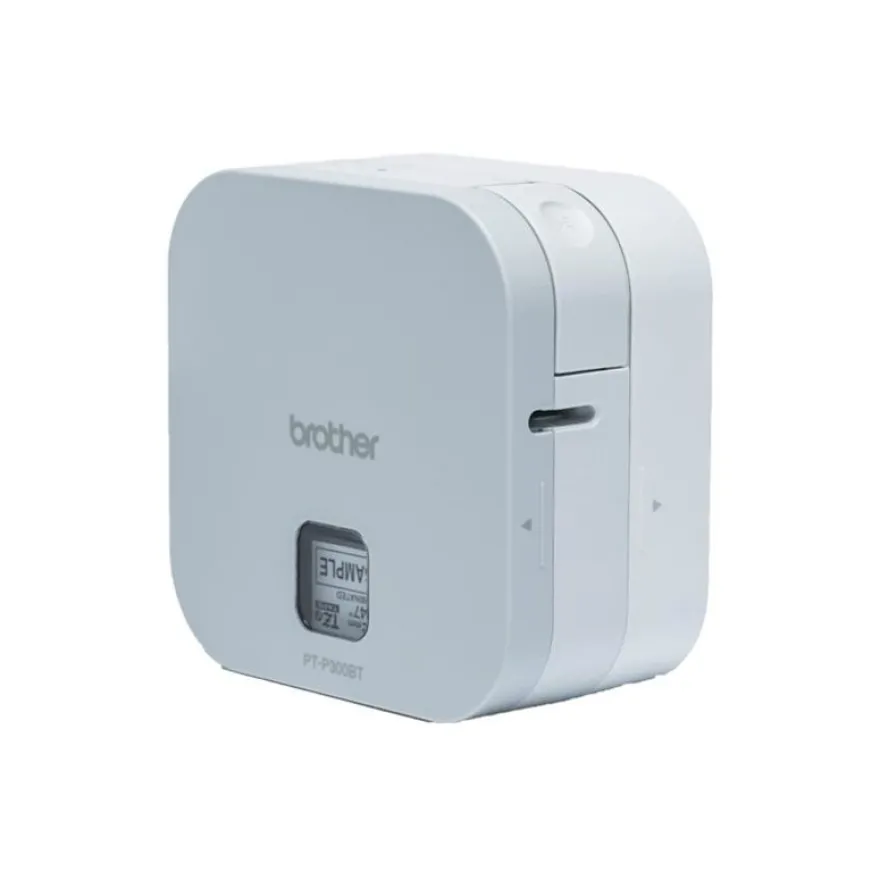 Brother PT-P300BT Cube - Étiqueteuse - imprimante d'étiquettes monochrome - impression par transfert thermique