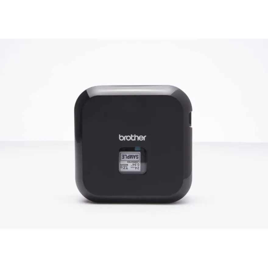 Brother PT-P710BT P-Touch Cube plus - Étiqueteuse - imprimante d'étiquettes - rechargeable Bluetooth - noir