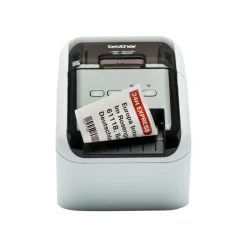 Brother QL-800 - Étiqueteuse - imprimante d'étiquettes en rouge et noir - impression thermique directe
