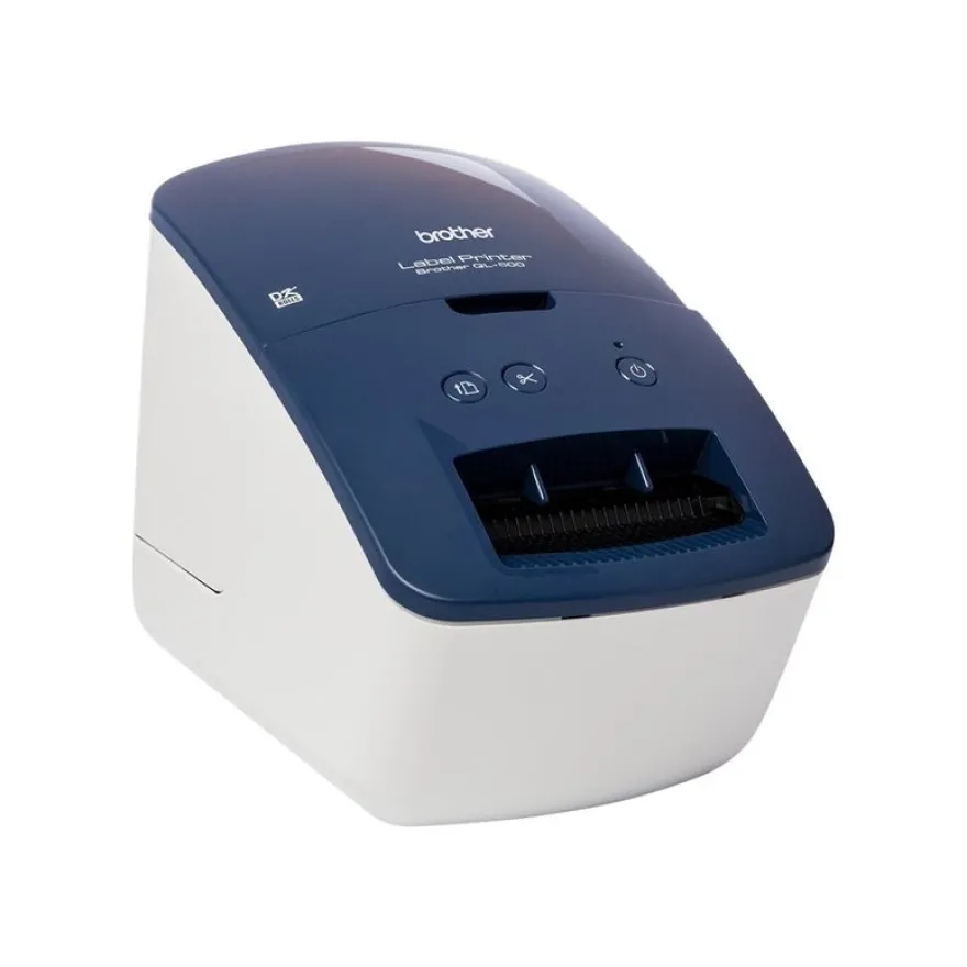 Brother QL-600B - imprimante d'étiquettes monochrome - impression par transfert thermique