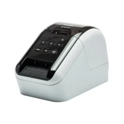 Brother QL-810Wc - Imprimante d'étiquettes monochrome - thermique direct - USB 2.0, Wi-Fi(n) - noir brillant, blanc