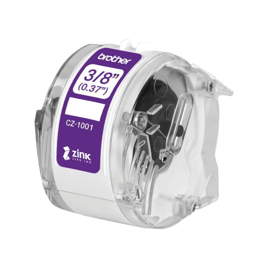 Brother CZ-11 - Ruban d'étiquettes auto-adhésives - 1 rouleau (94 mm x 5 m) - couleurs