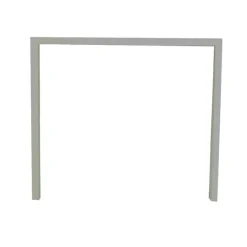 Bureau Bench IRIS - L180 cm - Plan de départ - Pieds aluminium - plateau imitation Erable