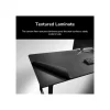 Bureau E-GRAV 180 - Bureau gaming assis/debout - réglage électrique - L180 cm - noir
