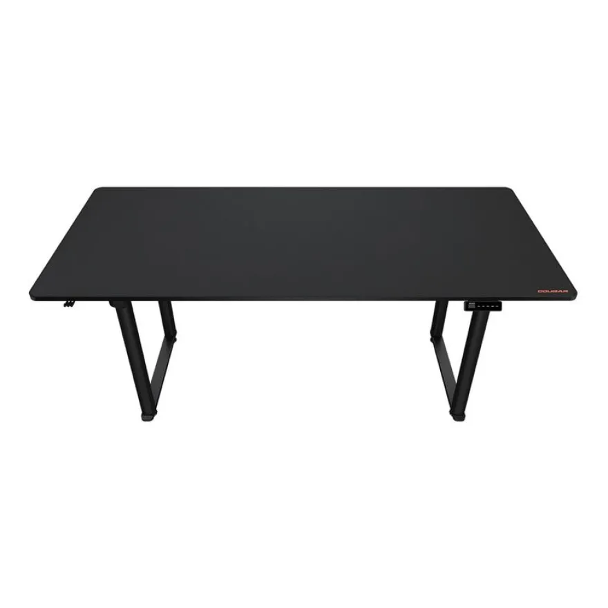 Bureau E-GRAV 180 - Bureau gaming assis/debout - réglage électrique - L180 cm - noir