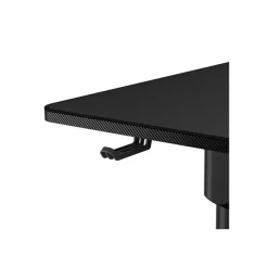 Bureau E-GRAV 180 - Bureau gaming assis/debout - réglage électrique - L180 cm - noir