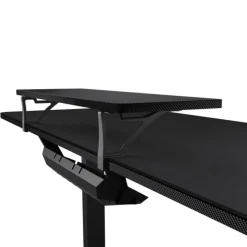 Bureau E-Star 140 - Bureau gaming assis/debout - réglage électrique - L140 cm - noir