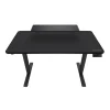 Bureau E-Star 120 - Bureau gaming assis/debout - réglage électrique - L120 cm - noir