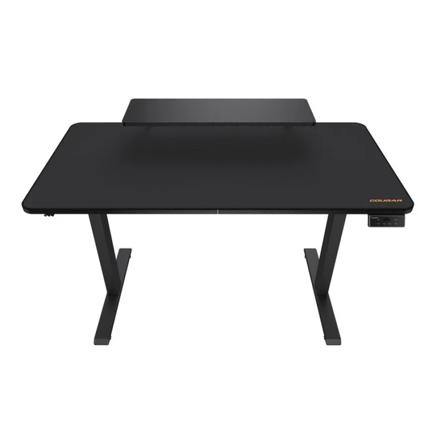 Bureau E-Star 120 - Bureau gaming assis/debout - réglage électrique - L120 cm - noir