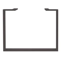 Bureau LOFTER Manager - L180 x P100 x H72,5 cm - sans console - pieds carbone - plateau imitation chêne clair