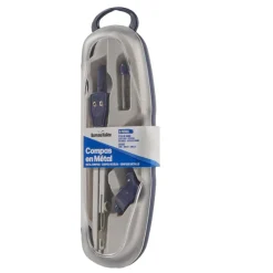 Bureau Vallée - Compas Mine avec Bague et Recharge - Lot de 3 Pièces