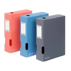 Business class' - Boîte de classement - Class doc dos 8 cm - Format A4 - couleurs assorties