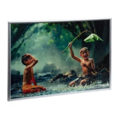 Cadre photo Exacompta - 29,7 x 42 cm (A3) - aluminium
