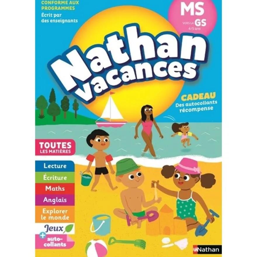 Cahier - de - Vacances - Maternelle - MS - vers - GS - 4 - 5A
