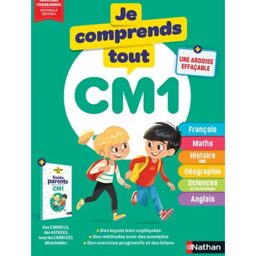 Cahier - Je comprends tout - CM1