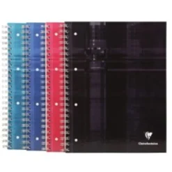 Cahier Bind'O Block Clairefontaine - A4 – 240 Pages - Quadrillage 5x5 - Papier 90 g/m² - Couverture Rigide