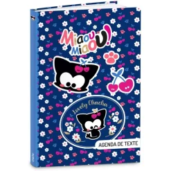 Cahier de texte CHACHA MANGA & CHERRY-15x21 cm- 2 modèles au choix- Kid'Abord