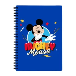 Cahier de texte Mickey - 18x22 cm - bleu - Bagtrotter