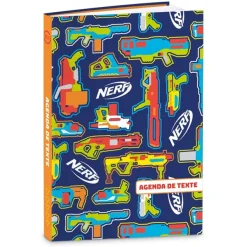 Cahier de texte NERF PLAYGROUND & SPLASH- 15x21 cm- 2 modèles au choix- Kid'Abord