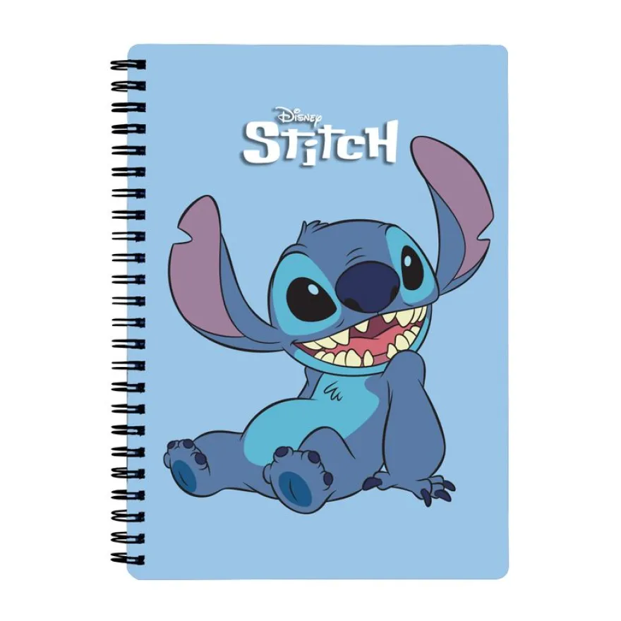 Cahier de texte Stitch - 18x22 cm - bleu - Bagtrotter
