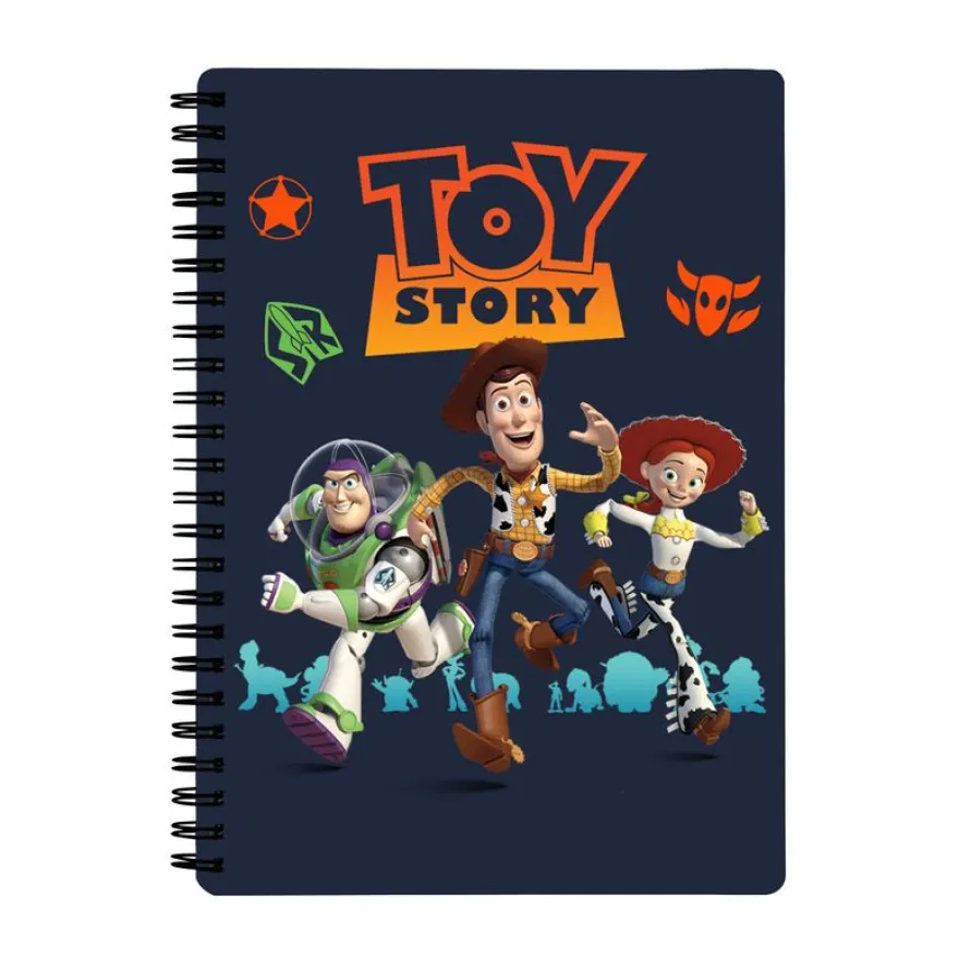 Cahier de texte Toy Story - 18x22 cm - Marine - Bagtrotter