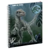 Cahier de textes à spirale Jurassic World - 17 x 22 cm - disponible dans différents visuels - Exacompta