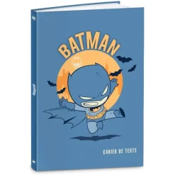 Cahier de textes DC Superfriends - 15 x 21 cm - Batman ou Wonderwoman - Kid'Abord
