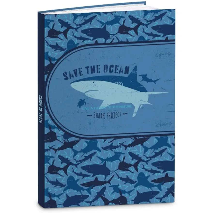 Cahier de textes KIP - 15 x 21 cm - Koala ou Sharky - Kid'Abord