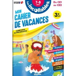 Cahier de vacances 2026 - Les incollables - CE1 au CE2 - 7/8 ans