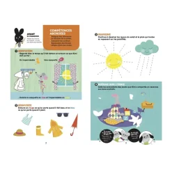 Cahier de vacances 2026 - Les incollables - Petite Section à Moyenne Section - 3/4 ans