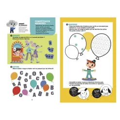 Cahier de vacances 2026 - Les incollables - Petite Section à Moyenne Section - 3/4 ans
