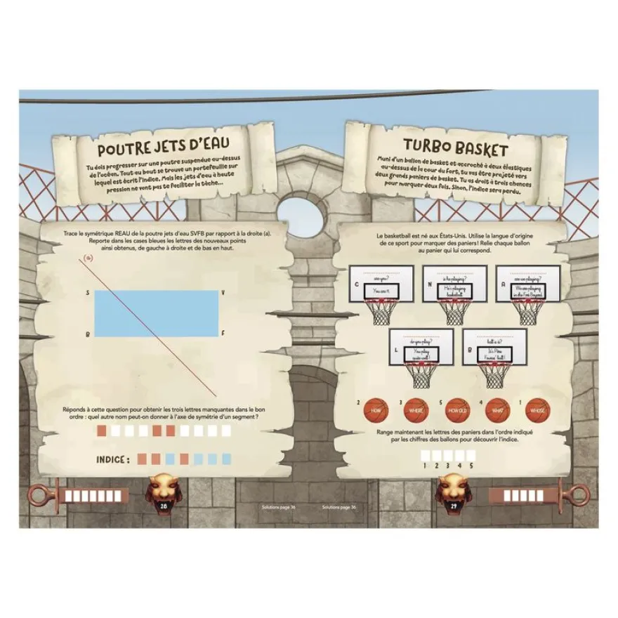 Cahier de vacances 2025 Fort Boyard - Les Incollables - 6e-5e - livre d'exercices