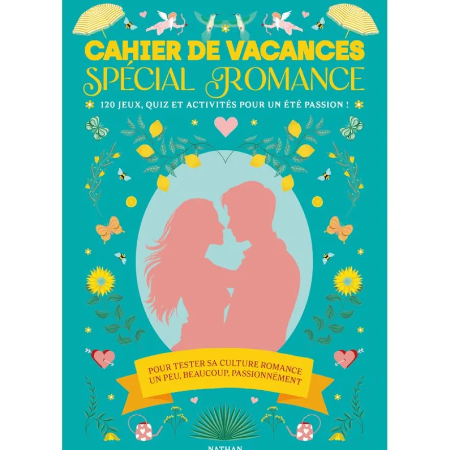 Cahier de vacances adultes 2025 - Spécial Romance